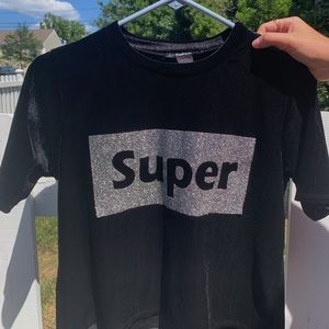 Black Velvet Super Shirt